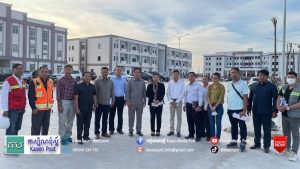 Techo Santepheap National Hospital, another major national hospital in Cambodia, is scheduled to be completed and put into operation in the next six months.